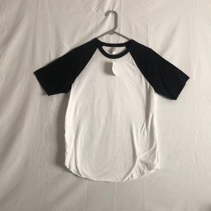 American Apparel Baseball Cutoff Tee
